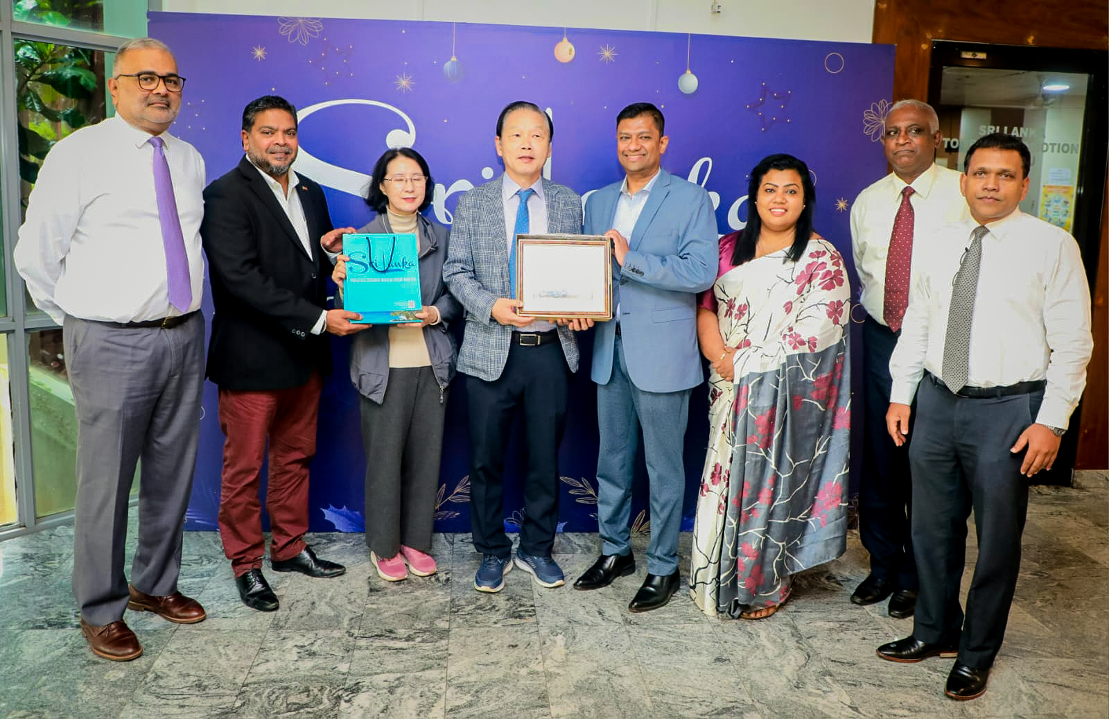 Sri Lanka Tourism Promotion Bureau (SLTPB) officials ,SLAITO President with Mr. Ko-You KIL, President and CEO of Seoul Tourism Organization (STO) - South Korea